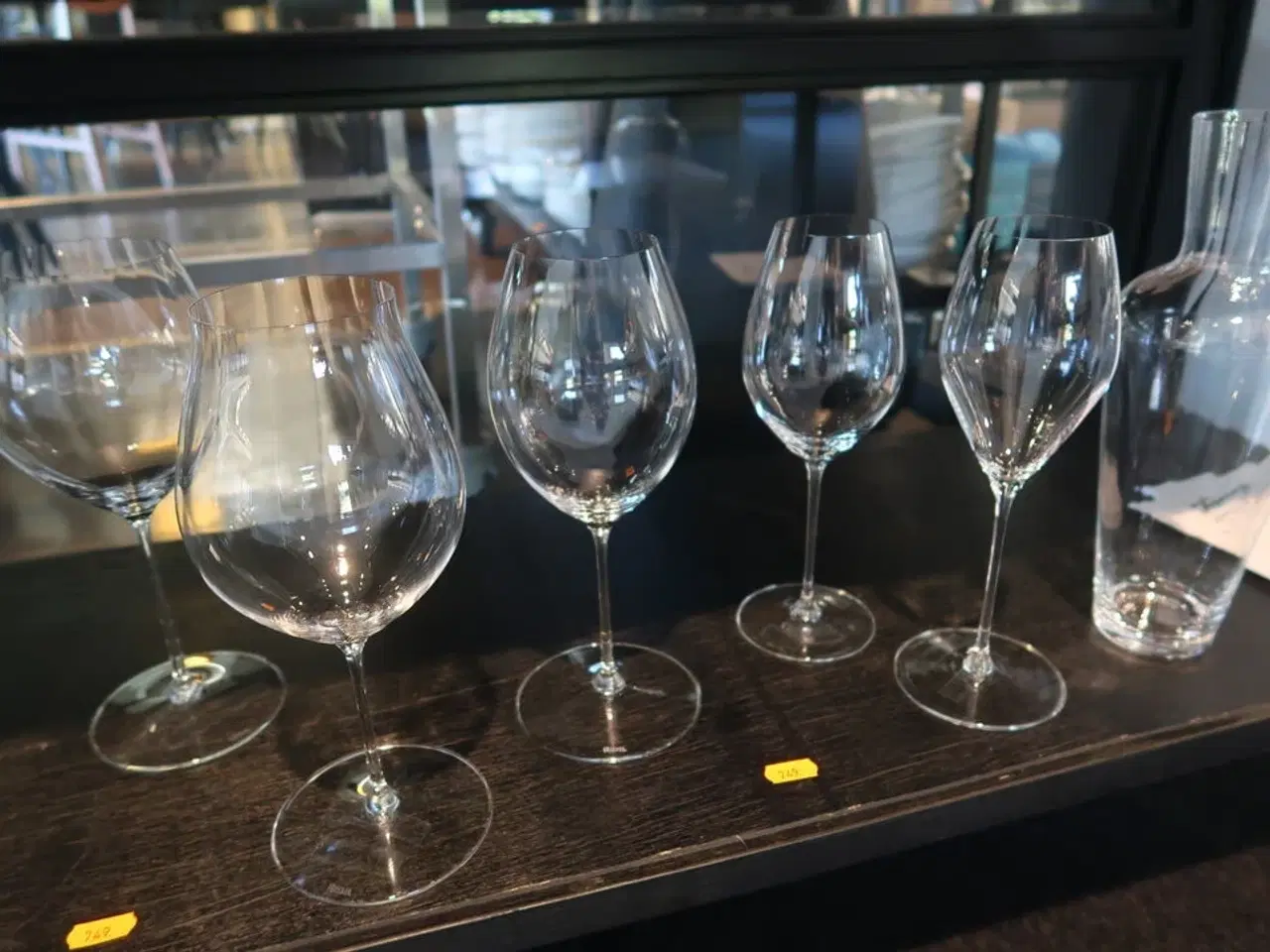 Billede 1 - 5 stk. vinglas og 1 stk. karaffel RIEDEL
