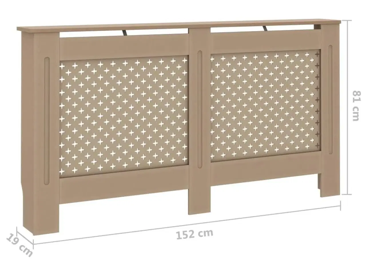 Billede 8 - Radiatorskjuler 152x19x81,5 cm MDF