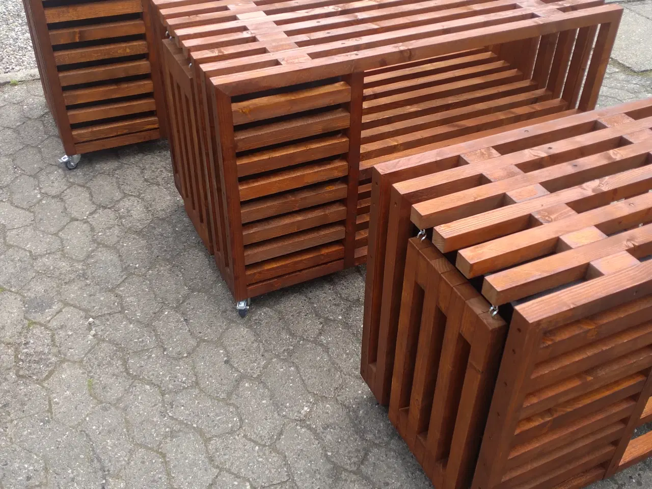 Billede 17 - Grillbord med gas skjuler på mål.