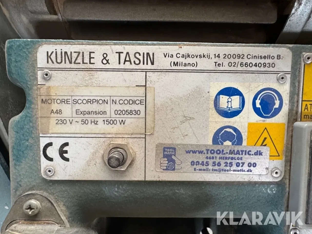 Billede 5 - Gulvslibemaskine Künzle&Tasin Scorpion