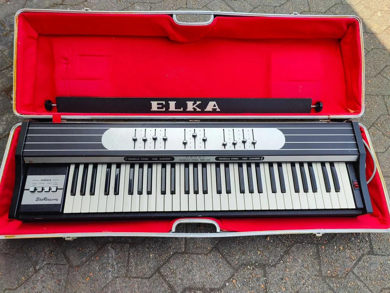 Billede 1 - ELKA Rhapsody 610 vintage keyboard / string machin