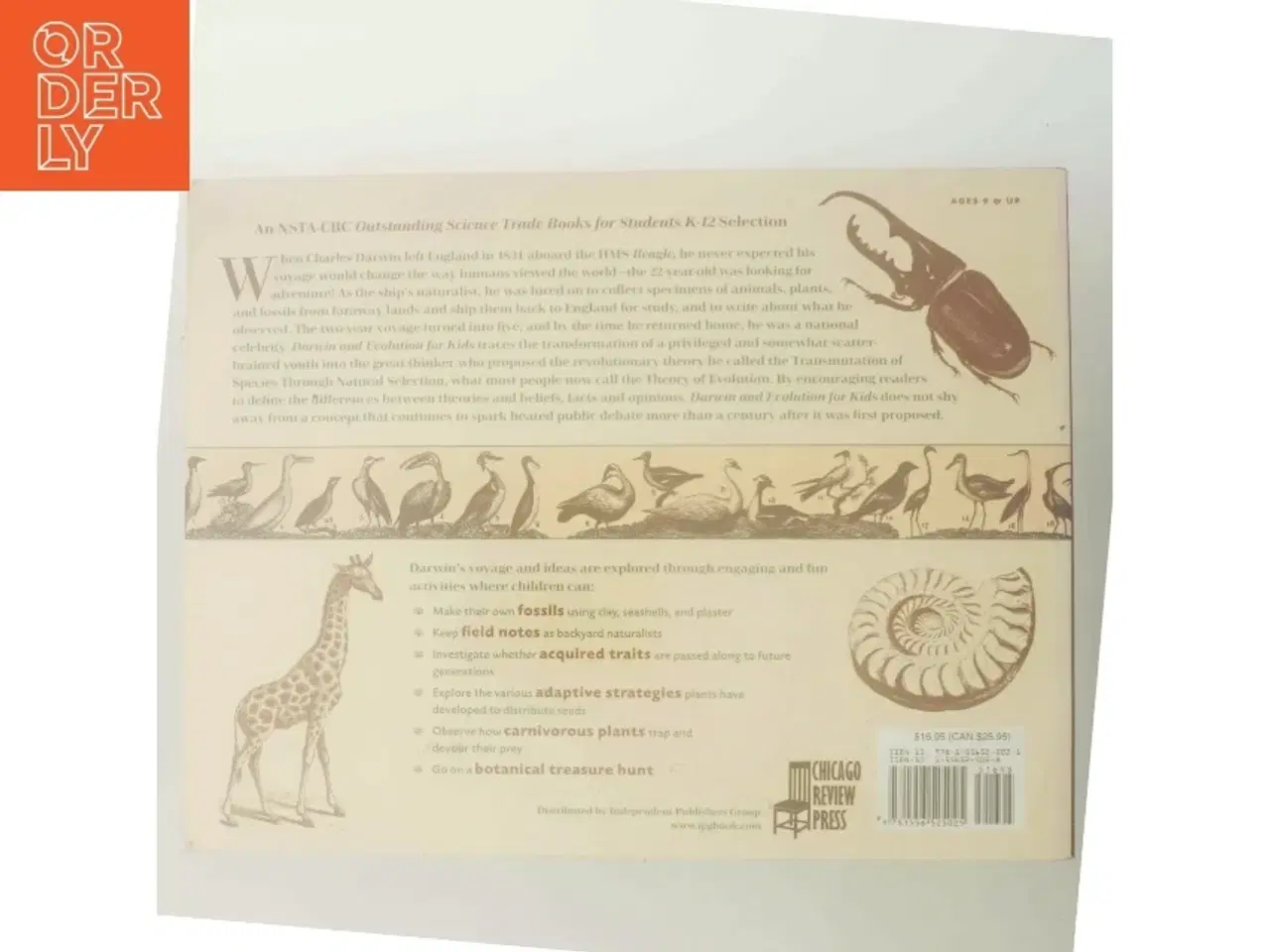 Billede 3 - Darwin and Evolution for Kids af Kristan Lawson (Bog)