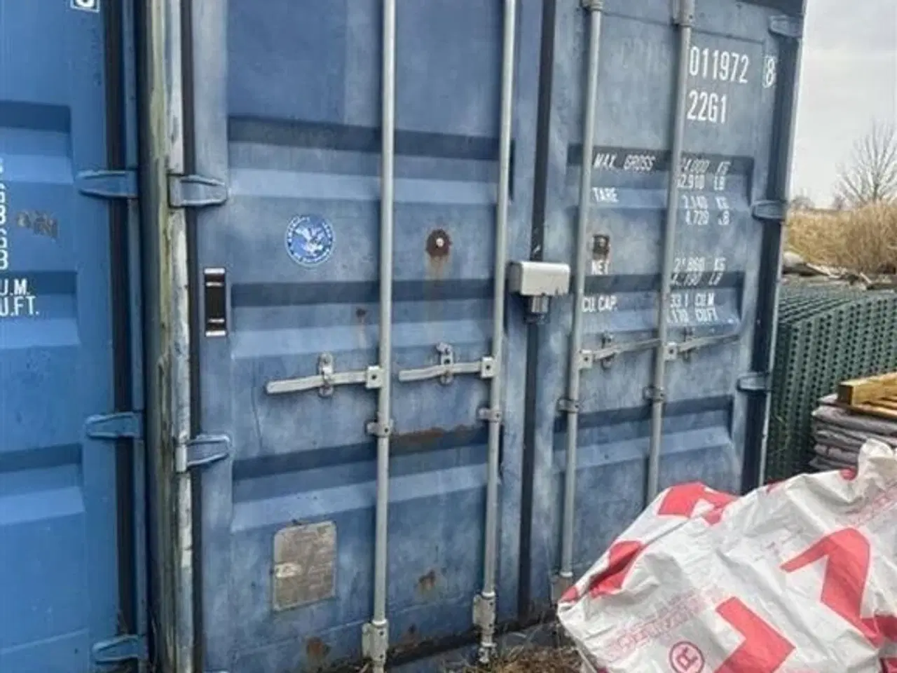 Billede 2 - - - - 20 fod container