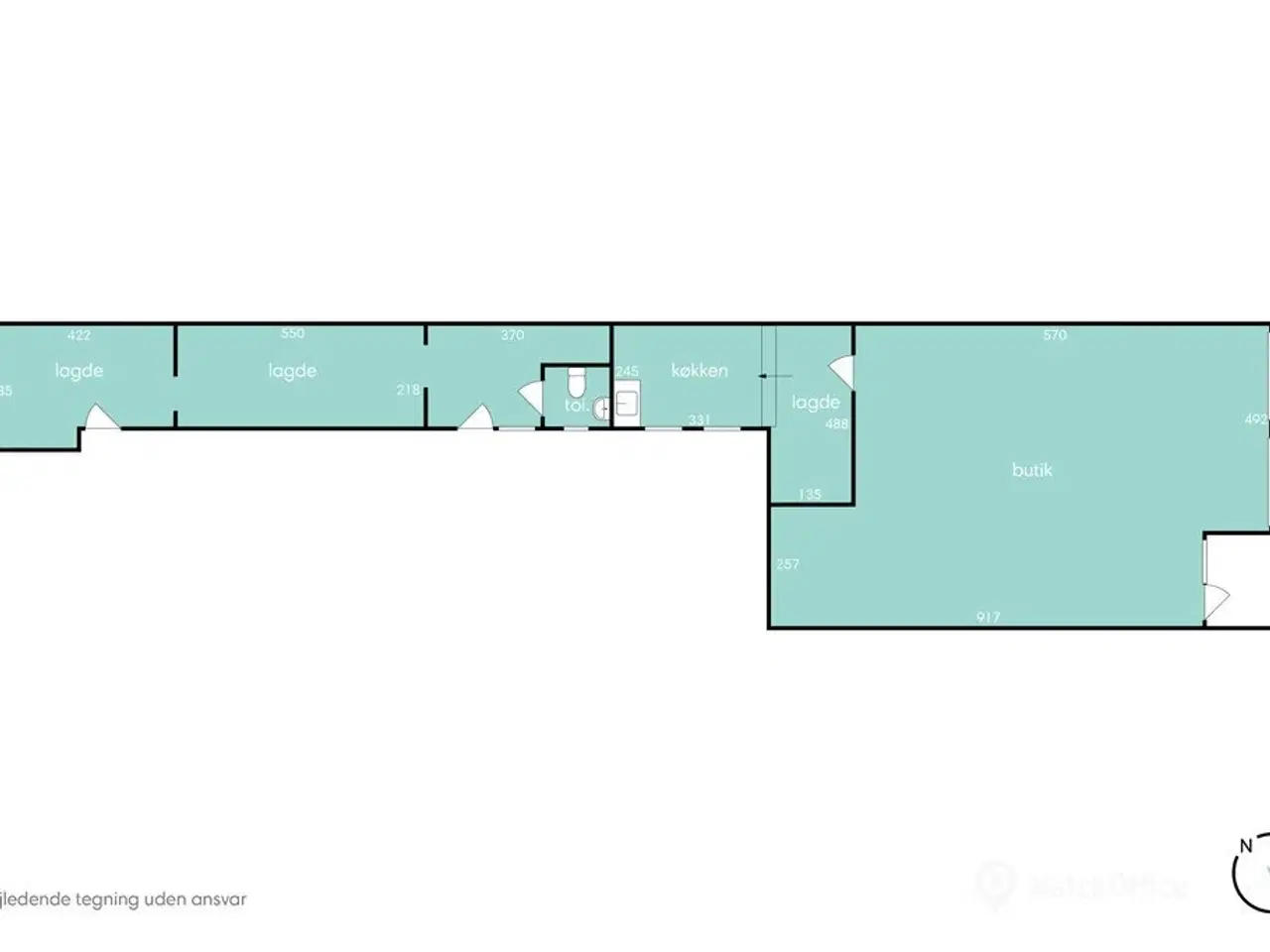 Billede 6 - Attraktivt butikslokale i hjertet af Vejle – Vestergade 27C<br>