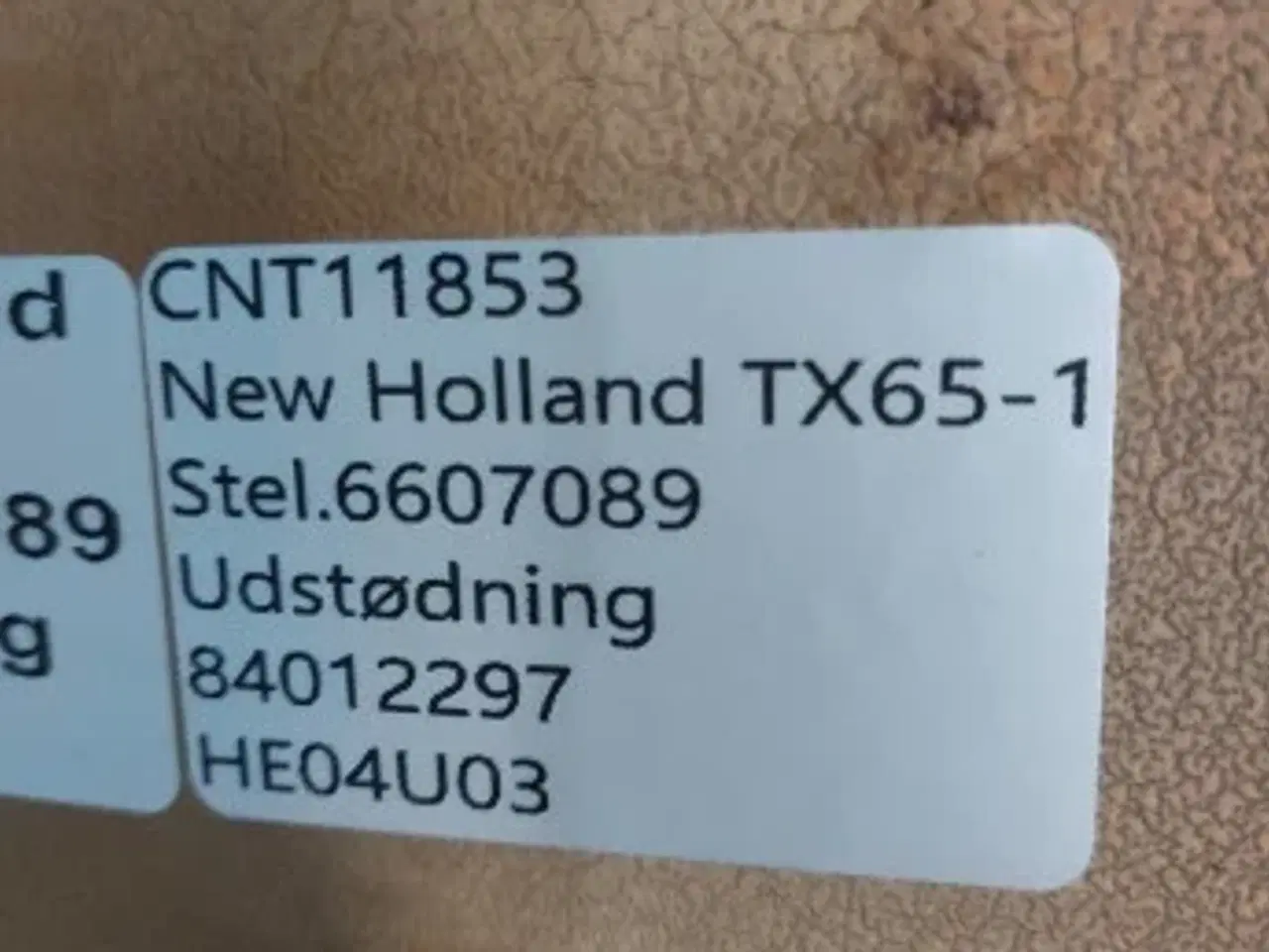 Billede 9 - New Holland TX65 Udstødning 84012297