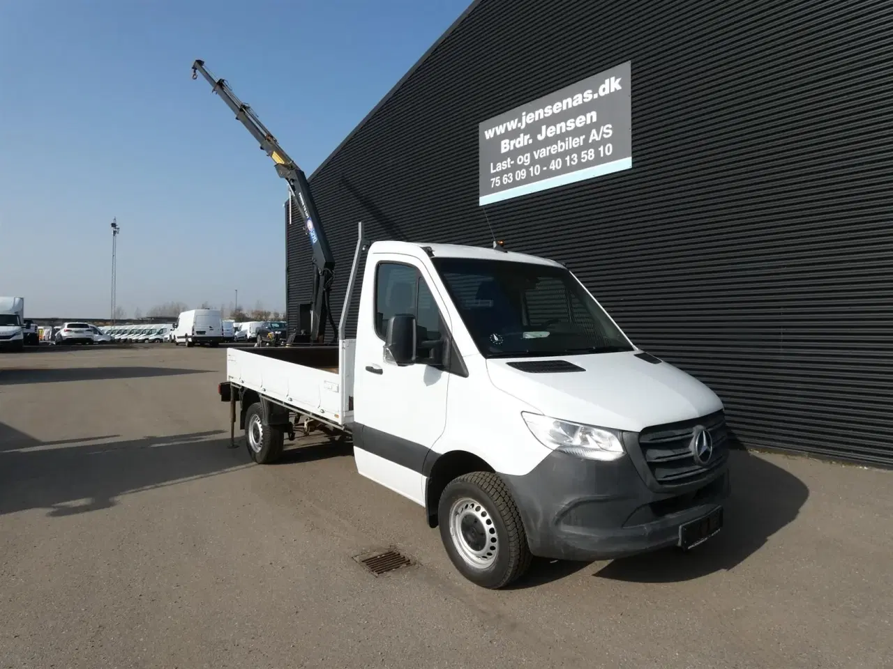 Billede 2 - Mercedes-Benz Sprinter 316 Kranbil 2,1 CDI A2 RWD 163HK Ladv./Chas. Man.