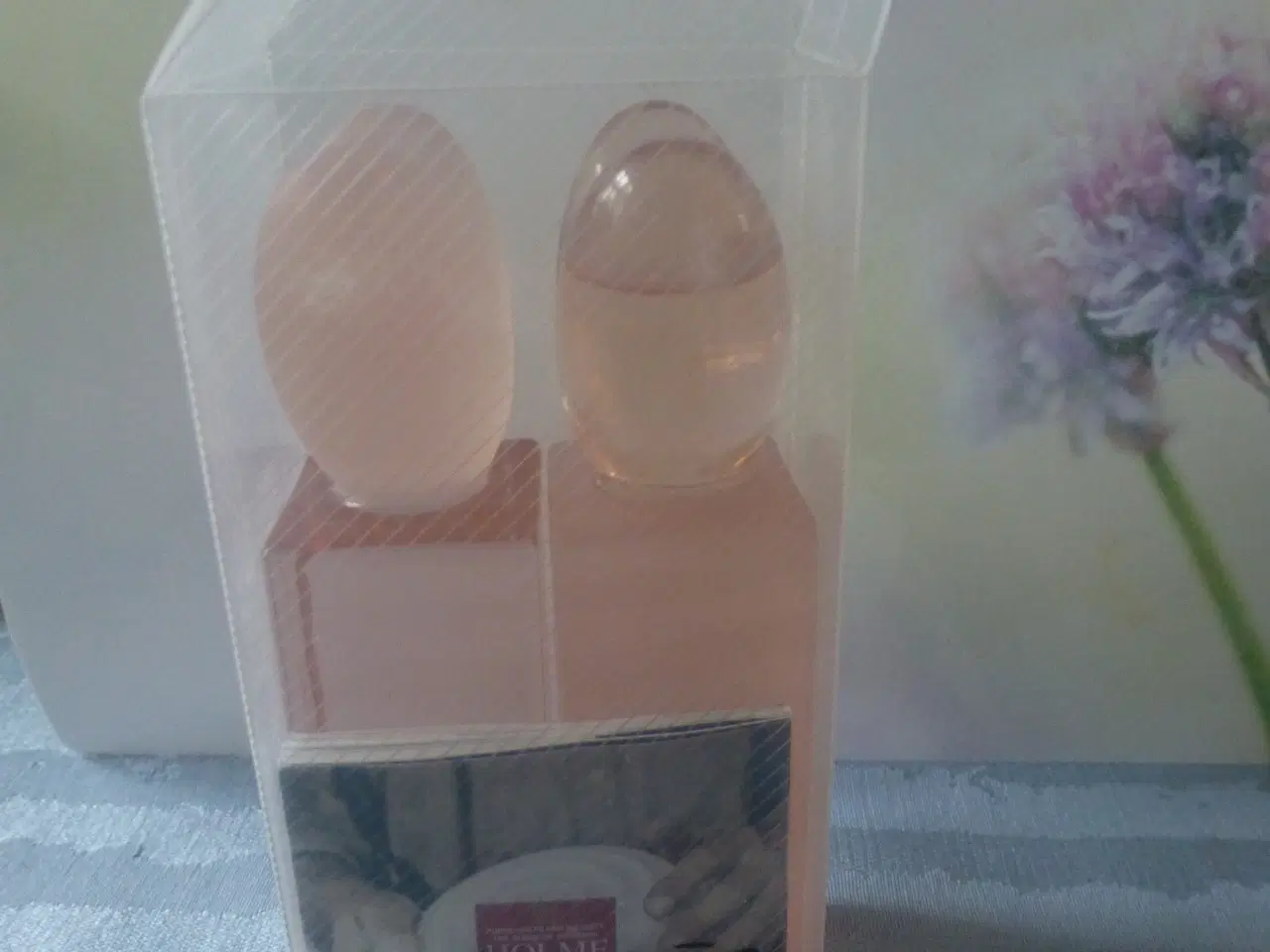 Billede 3 - Hjertestager fra Holmegård i glas - Rosa