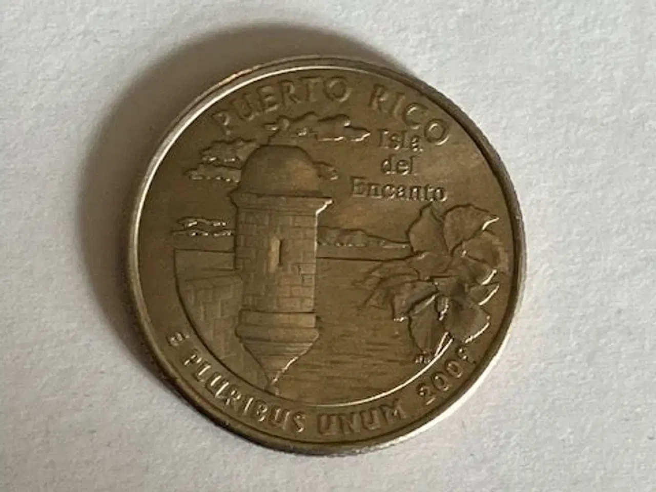 Billede 1 - Quarter Dollar 2009 Puerto Rico USA