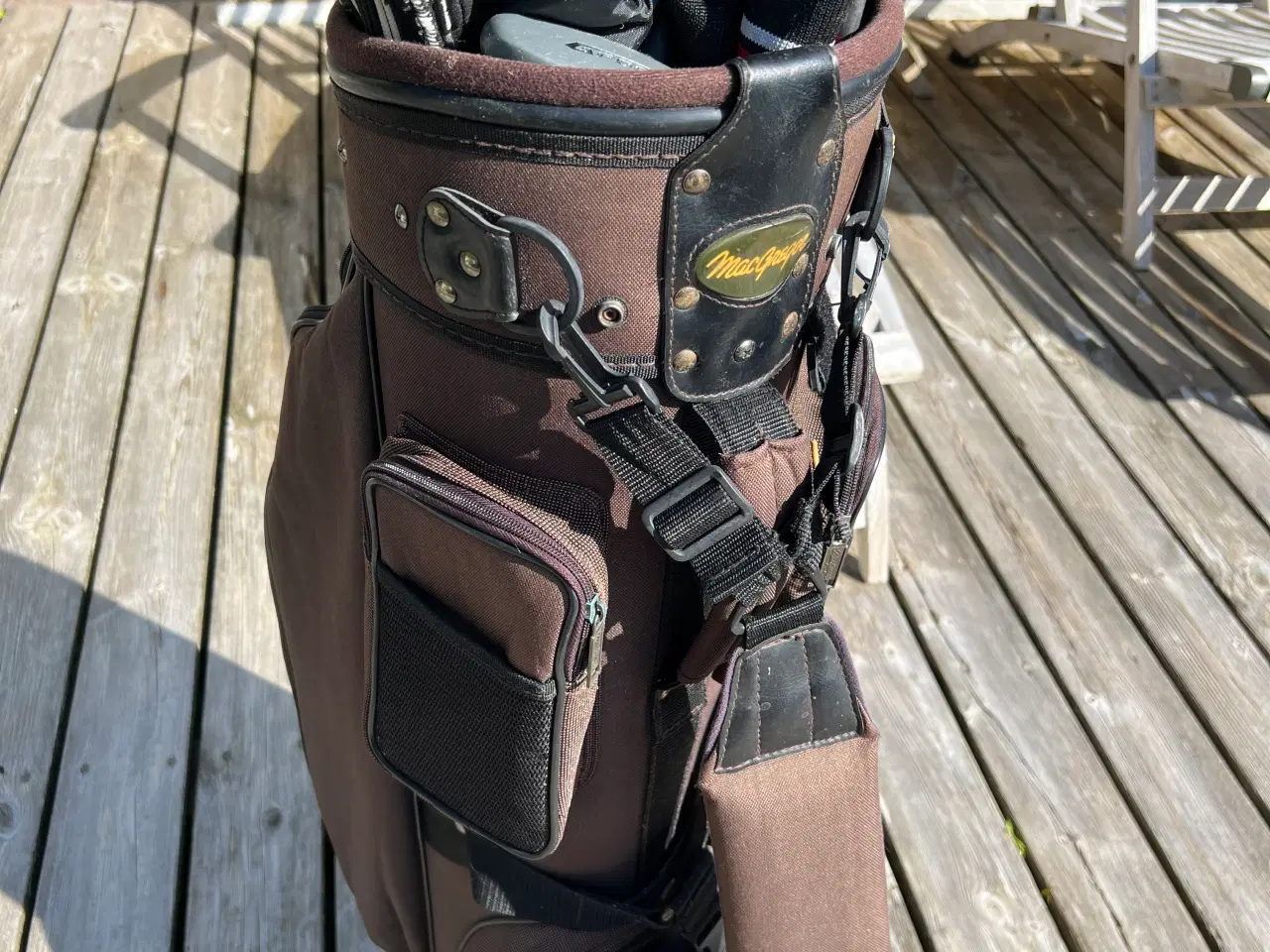 Billede 2 - Golf bag med bæreseler, uden reklamer