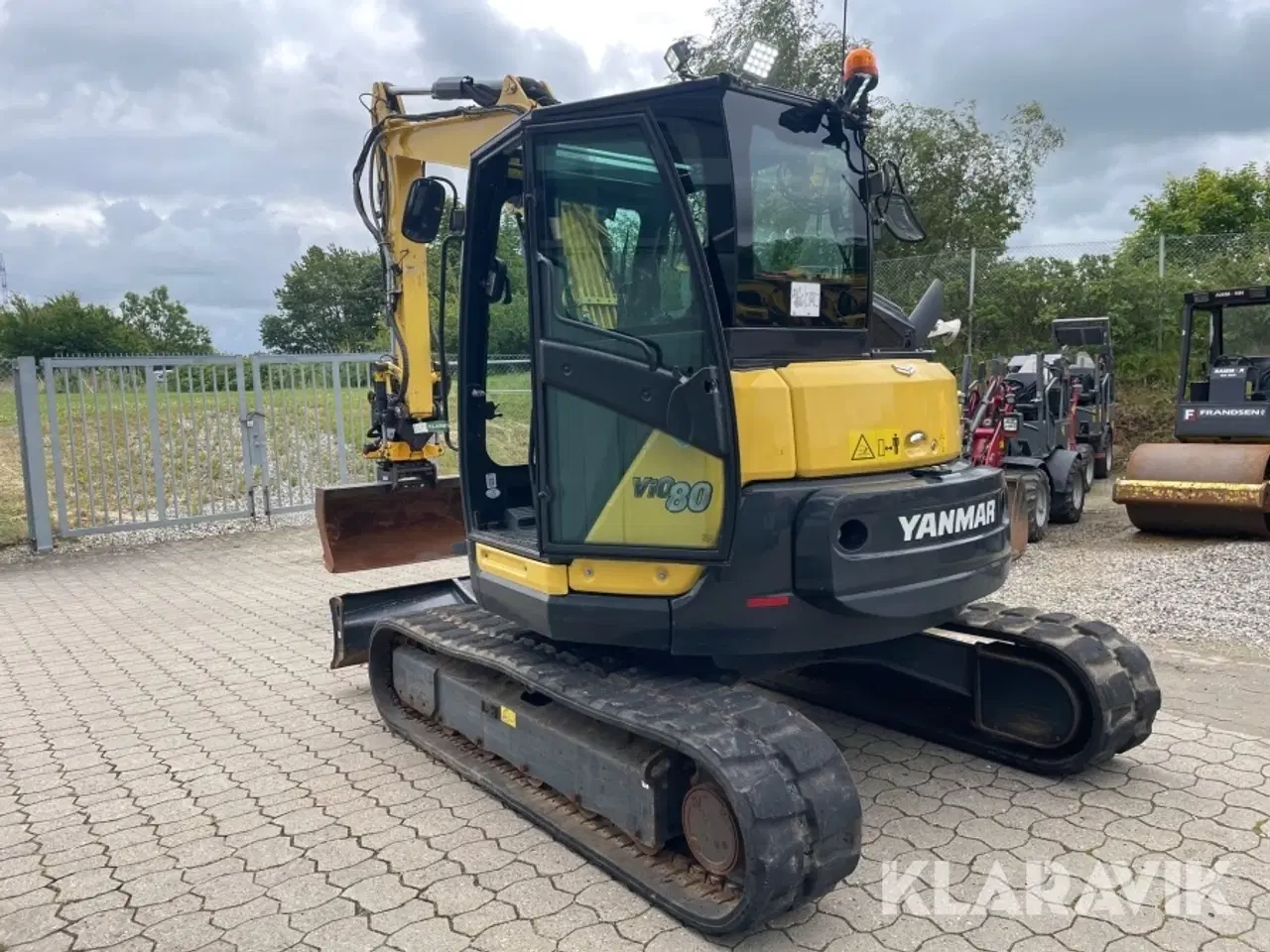 Billede 7 - Gravemaskine Yanmar Vio80-1A med rotortilt