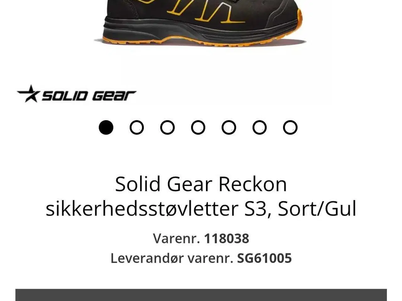 Billede 5 - Solid gear sikkerhedsstøvle