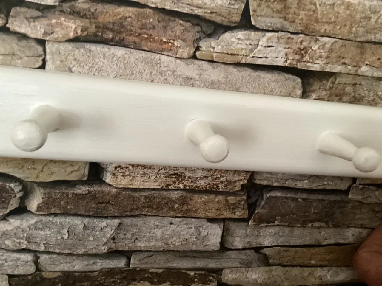 Billede 2 - Vintage knagerække med 9 knager