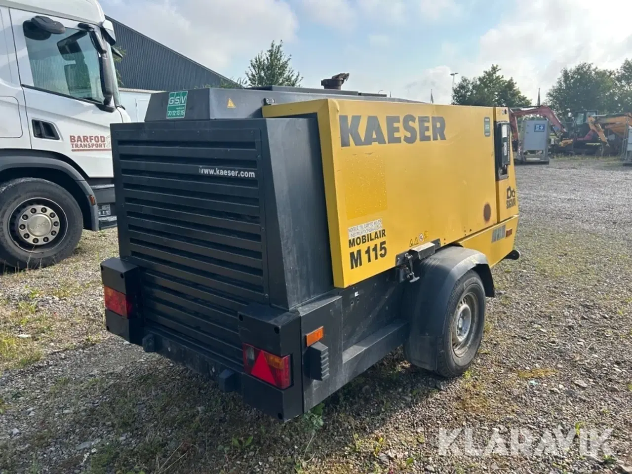 Billede 3 - Mobil kompressor Kaeser M115