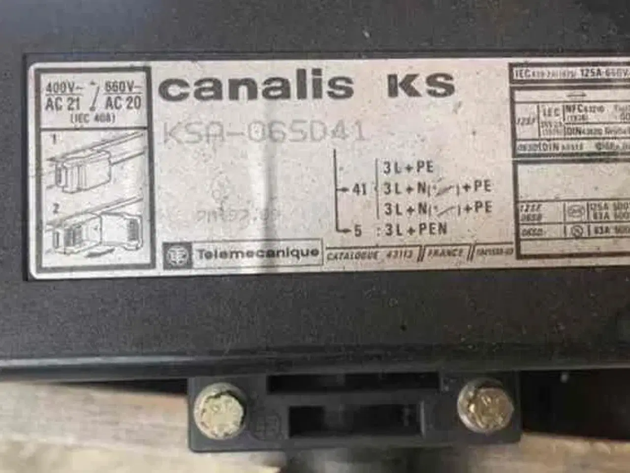 Billede 3 - Canalis  KØBES strømskinner