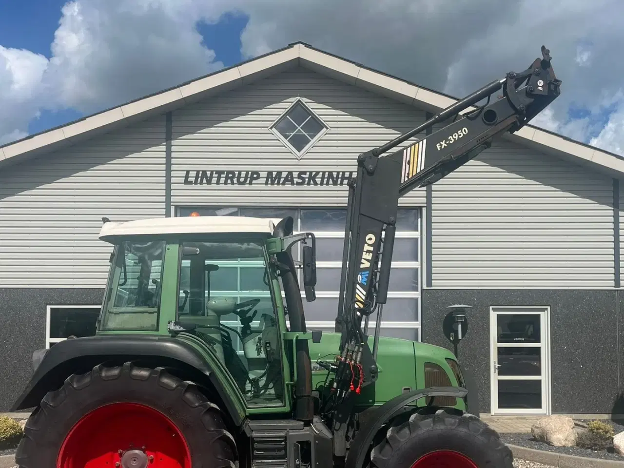 Billede 7 - Fendt 410 Vario med frontlæsser.