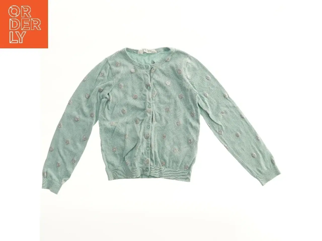 Billede 1 - Cardigan med prikker fra H&M (str. 122)