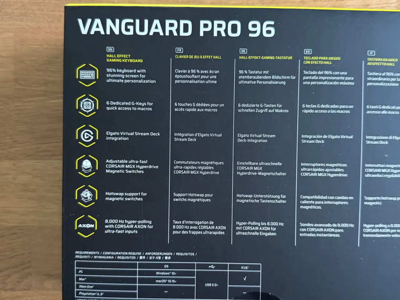Billede 5 - Corsair vanguard pro 96
