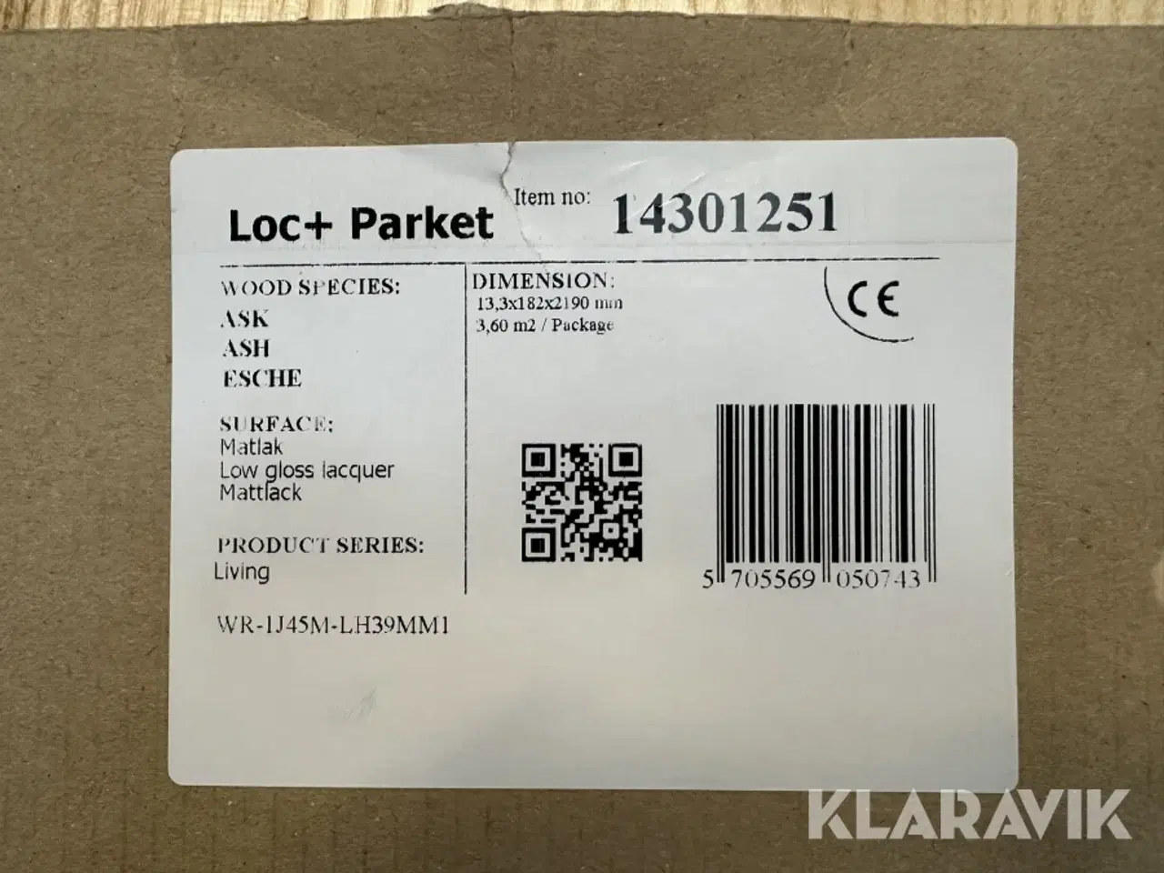 Billede 7 - Moland Loc+ Parket Living Ask UV-matlak - 90m2