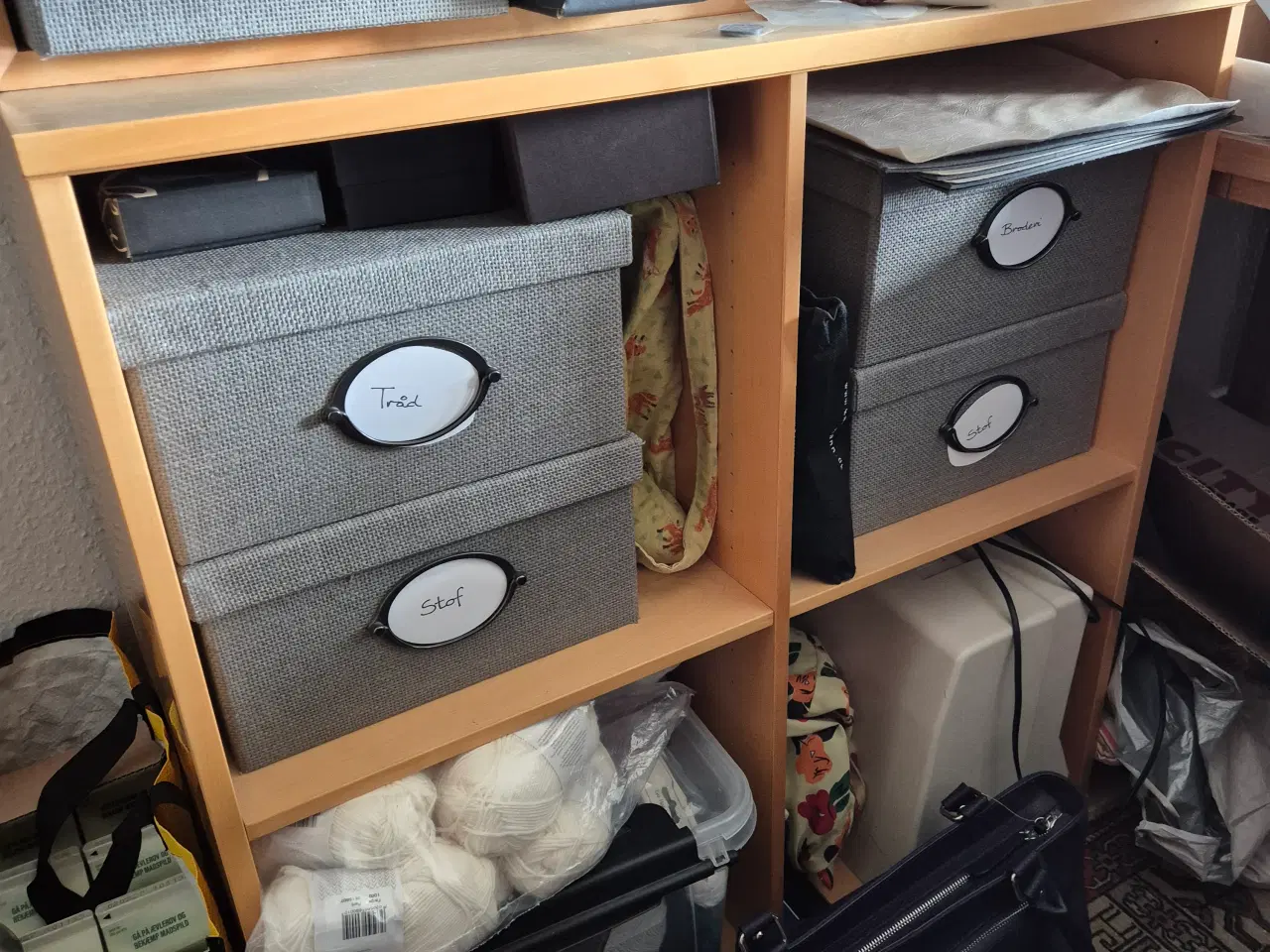 Billede 1 - 5 Botium reoler i forskellige højde og breder