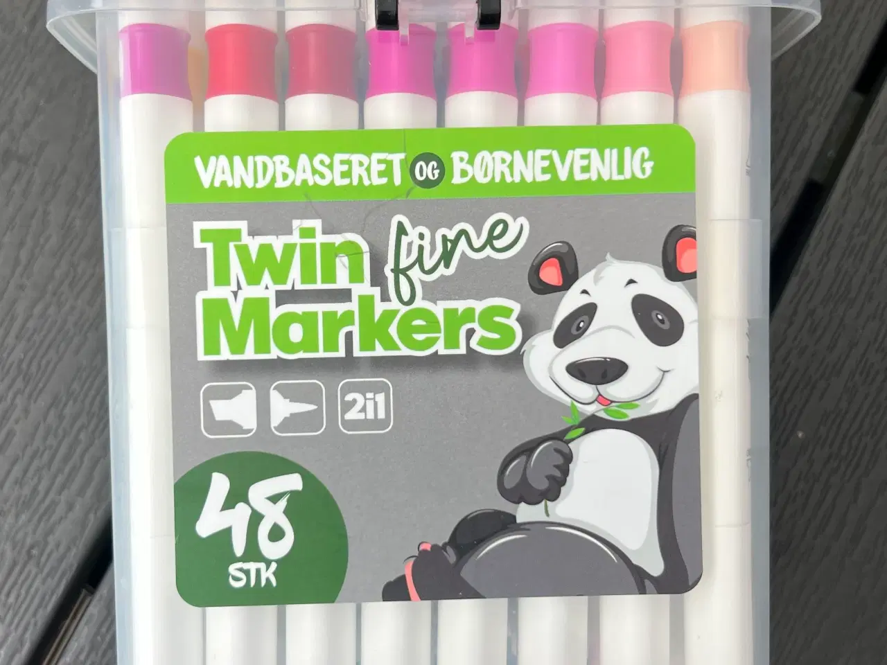 Billede 4 - Twin Fine Markers – 48 stk.