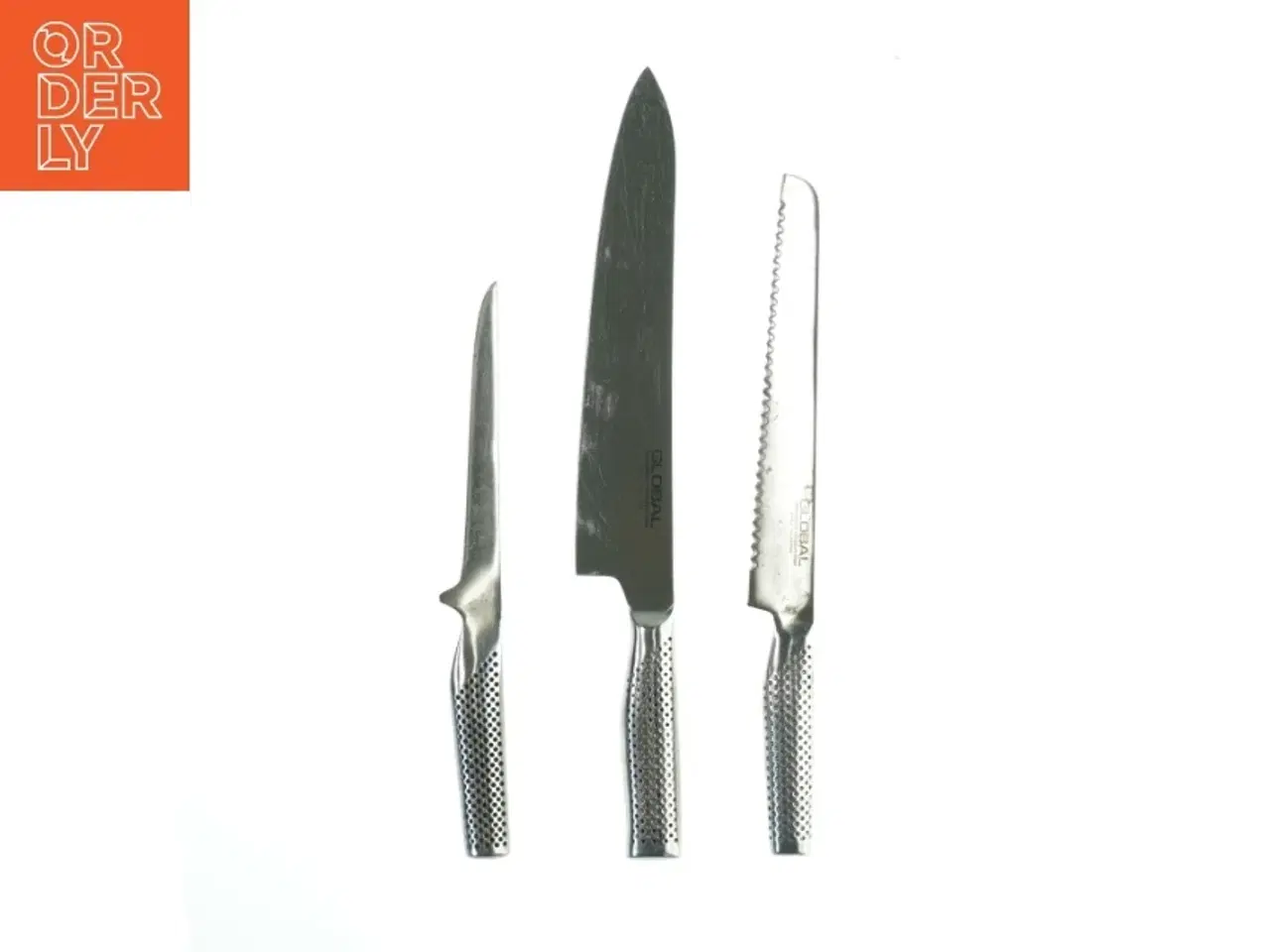 Billede 2 - Global knivsæt fra Global (str. Længde af blad. 15,5 - 25,5 cm)