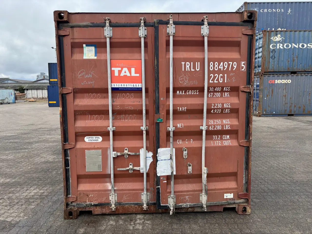 Billede 1 - 20 fods Container - ID: TRLU 884979-5