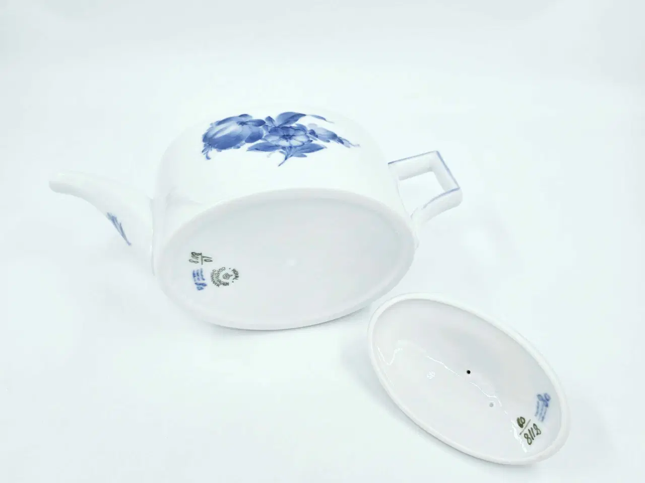 Billede 15 - Blå Blomst Flettet Tekande