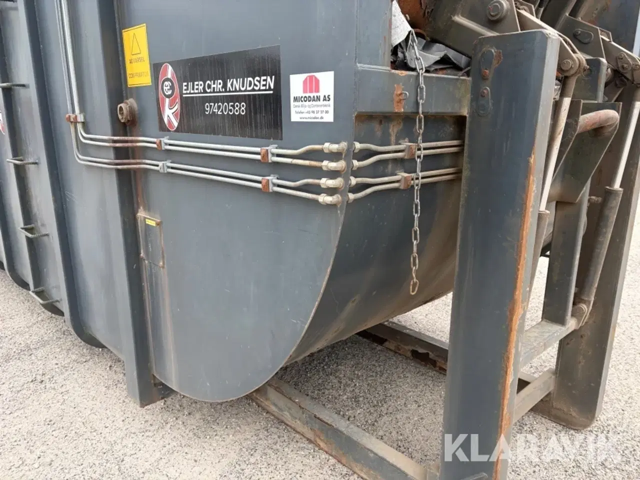 Billede 6 - Komprimatorcontainer Micodan MK1 Organic 5,5kw