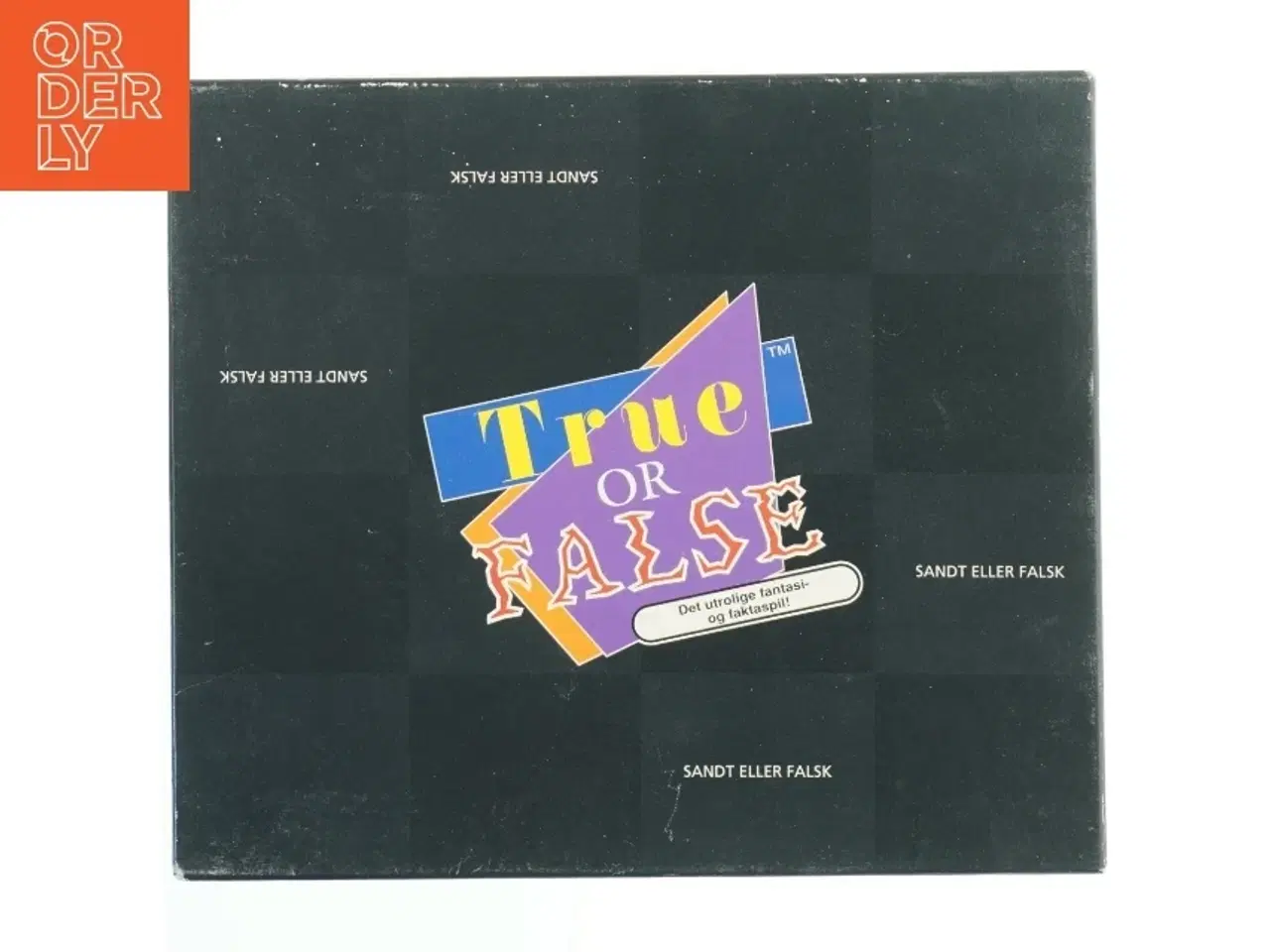 Billede 1 - True or false spil fra Brio (str. 30x8,5 cm)