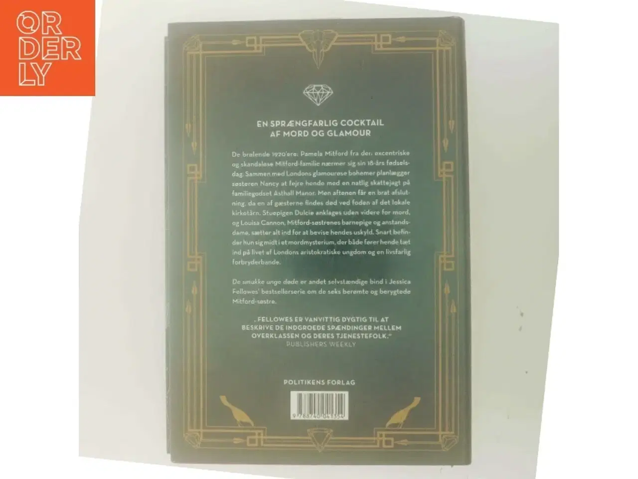 Billede 3 - Mitfordmordene. 2. bog, De smukke unge døde af Jessica Fellowes (Bog)