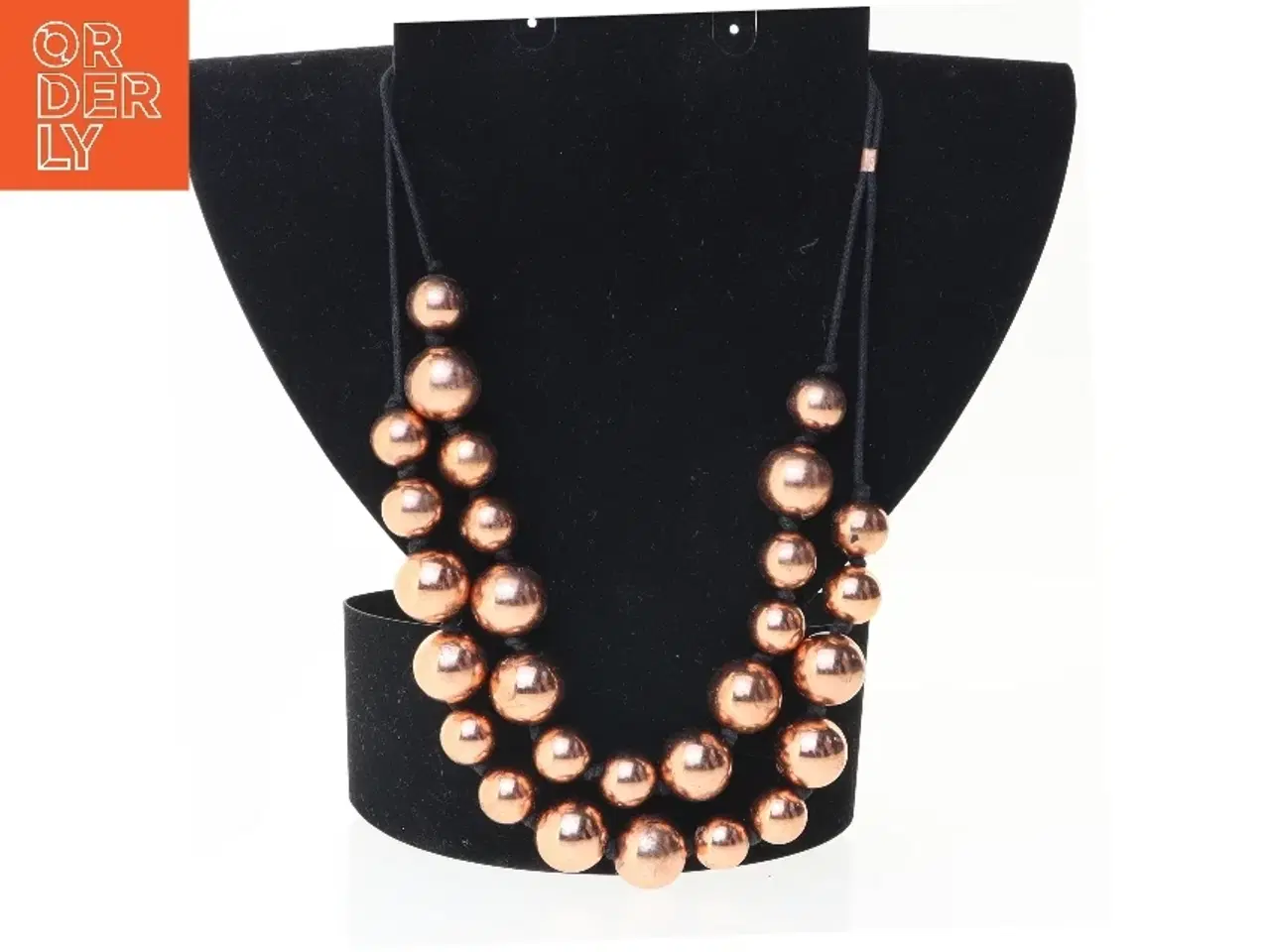 Billede 1 - Perlehalskæde (str. 55 cm)