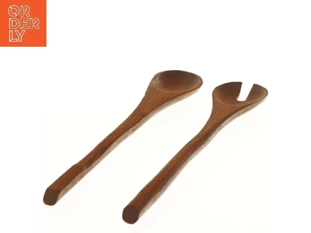 Billede 3 - Salatbestik i træ (str. 34,5 cm)