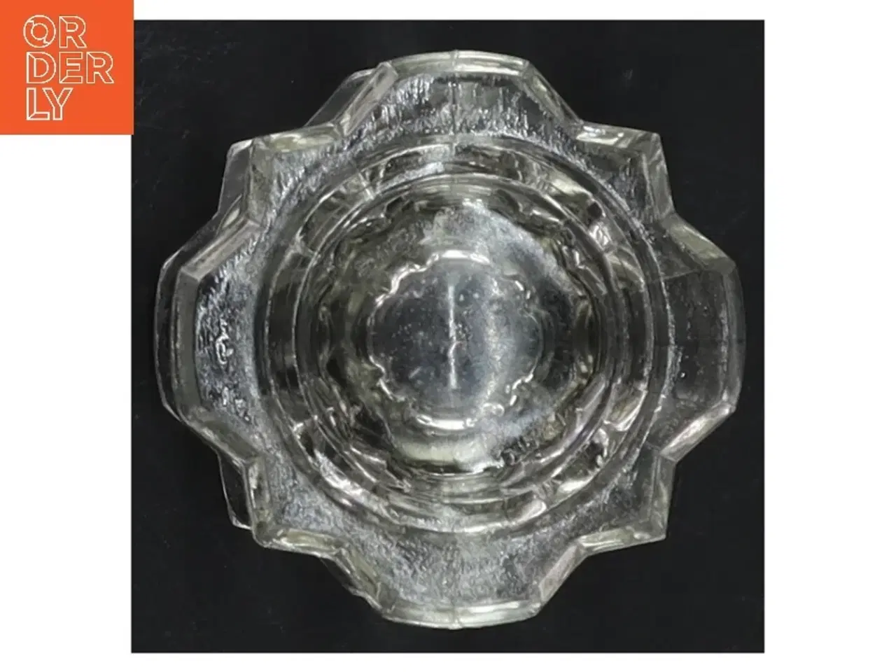 Billede 2 - Klassisk glaskunst lysestage (str. 6,5 cm)