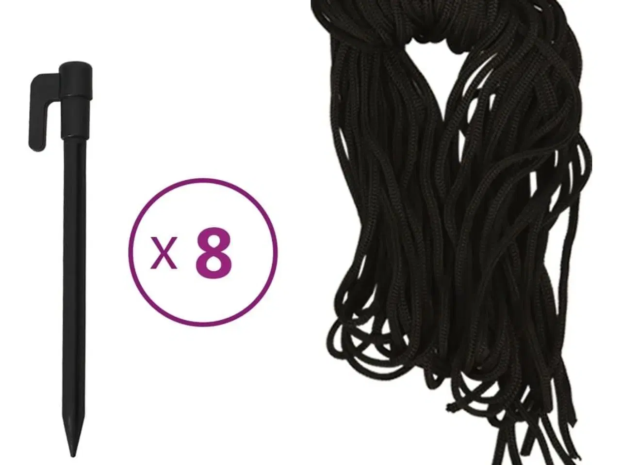 Billede 7 - Oppustelig snemand med LED'er 300 cm