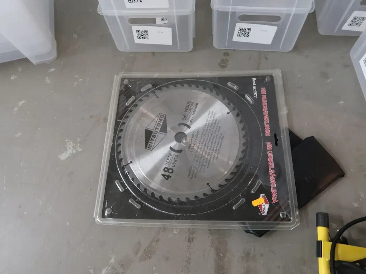 Billede 2 - Arbejdslampe samt skæreskive MITSUTOMO