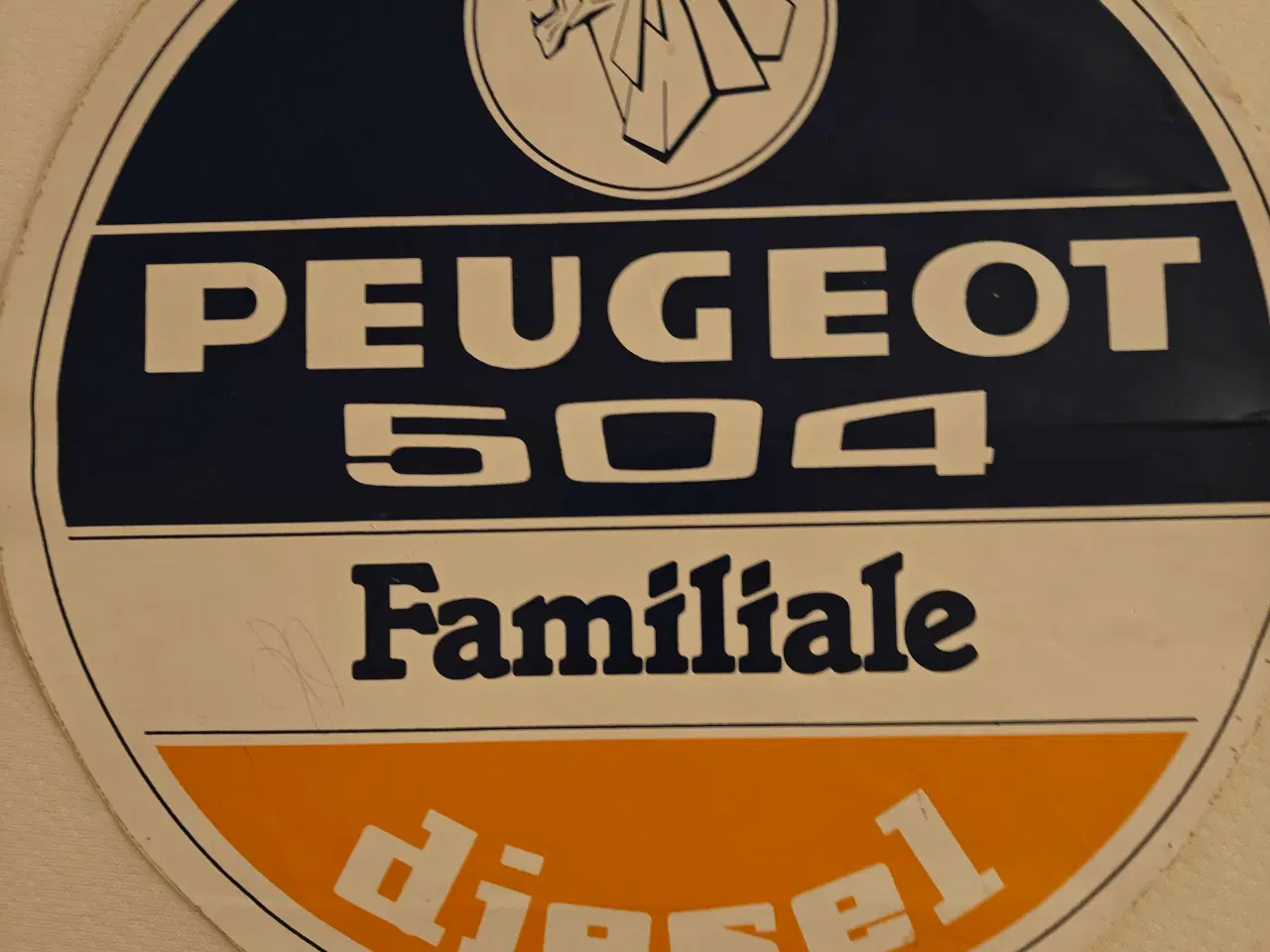 Billede 1 - Stort klistermærke