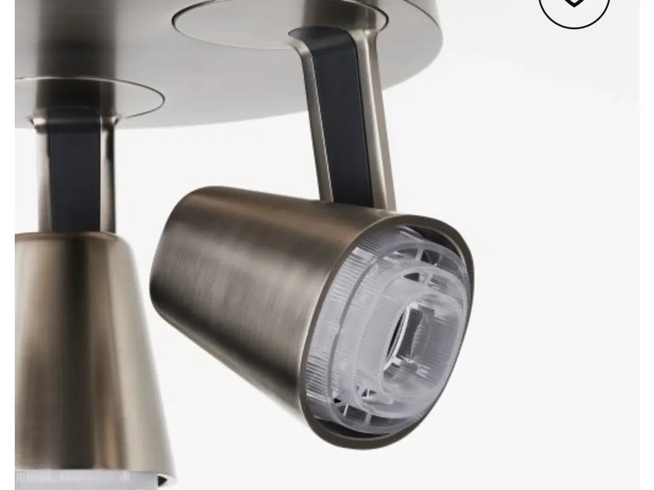 Billede 2 - 2 stk NY MONAZIT LED loftspotlight med 3 spots