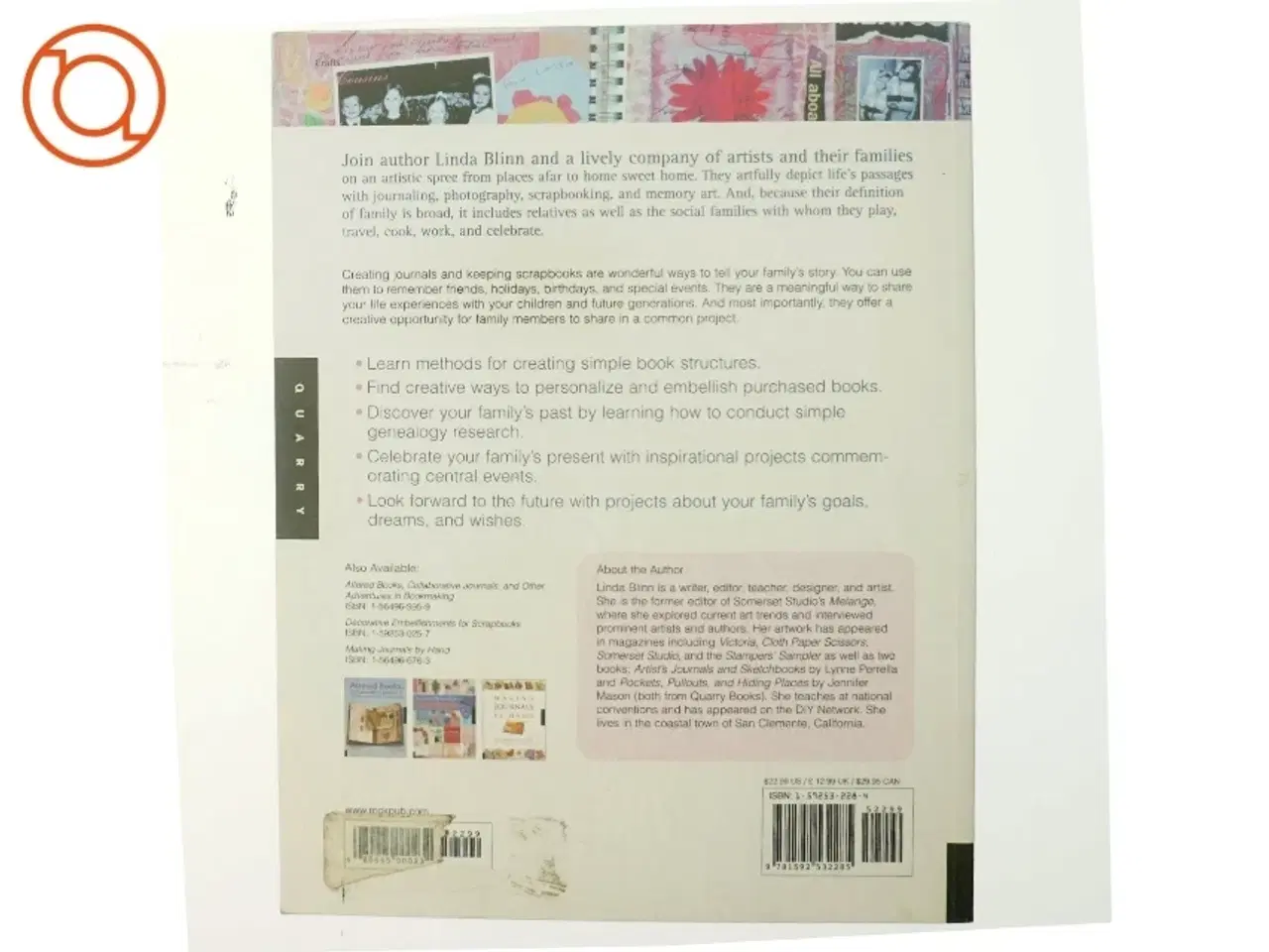Billede 3 - UBRUGT Making Family Journals af Linda Blinn (Bog)