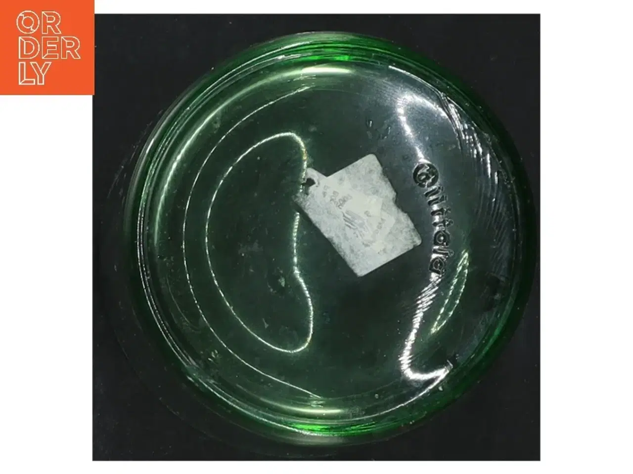 Billede 4 - Grøn glaslysestage fra iittala (str. 6,5 cm)