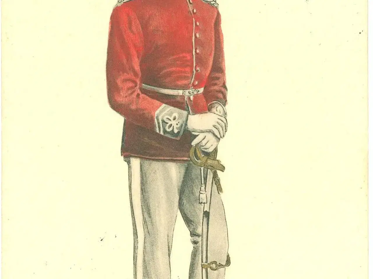 Billede 1 - Danske uniformer, 1904