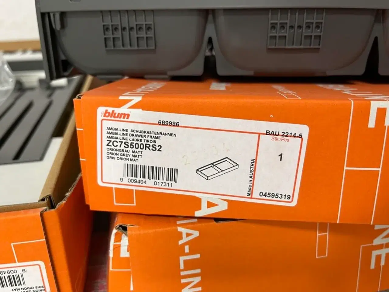 Billede 2 - Lot med  Skuffeindretning   BLUM AMBIA-LINE