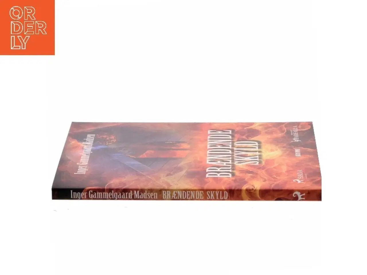 Billede 2 - Brændende skyld af Inger Gammelgaard Madsen (Bog)