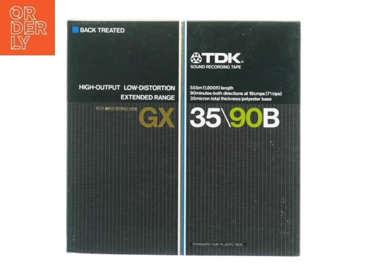 Billede 1 - TDK GX35-90B Spolebånd enkelt splejsning