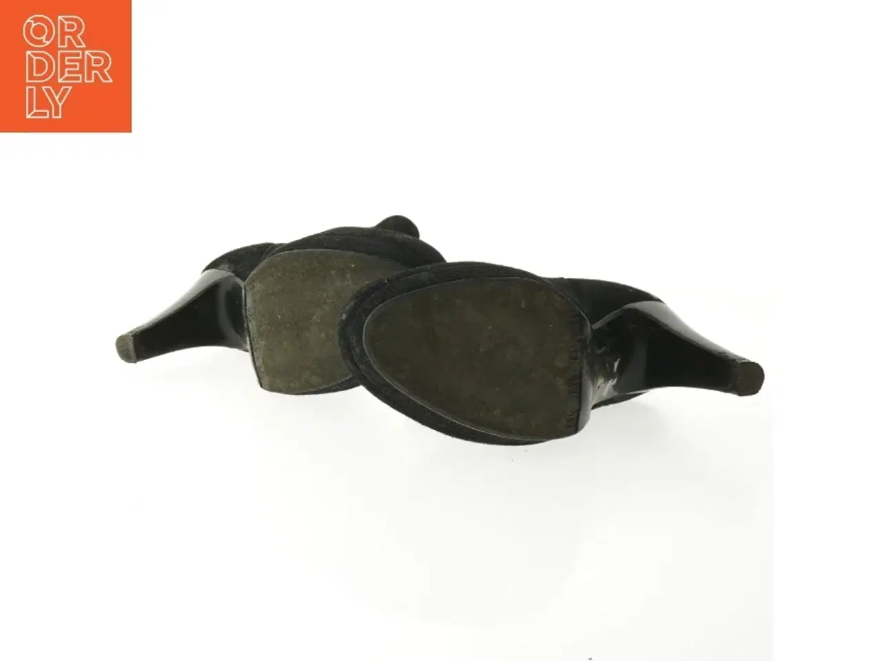 Billede 3 - Sort ankelstøvle med hæle fra Billi Bi (str. 38 )