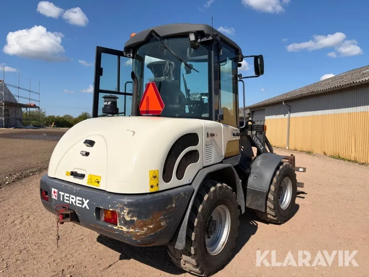 Billede 5 - Minilæsser Terex TL65 -med skovl og pallegaffel