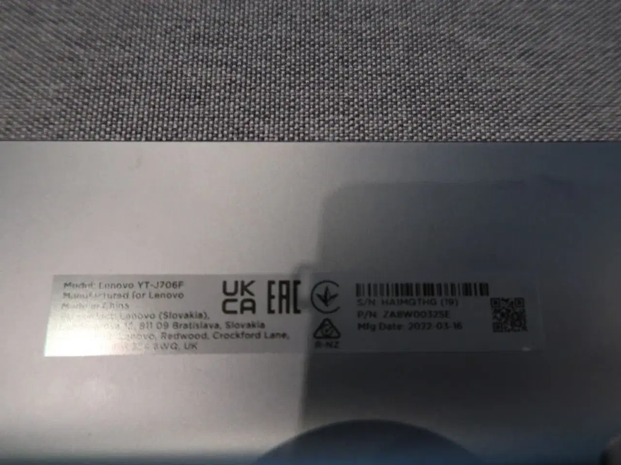 Billede 3 - Lenovo Yoga Tab 11 tablet 8/256 GB - LÅST