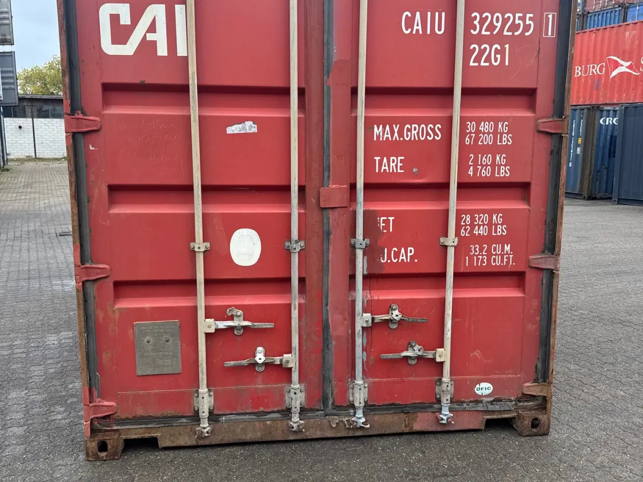 Billede 2 - Brugt 20 fods Isoleret Container