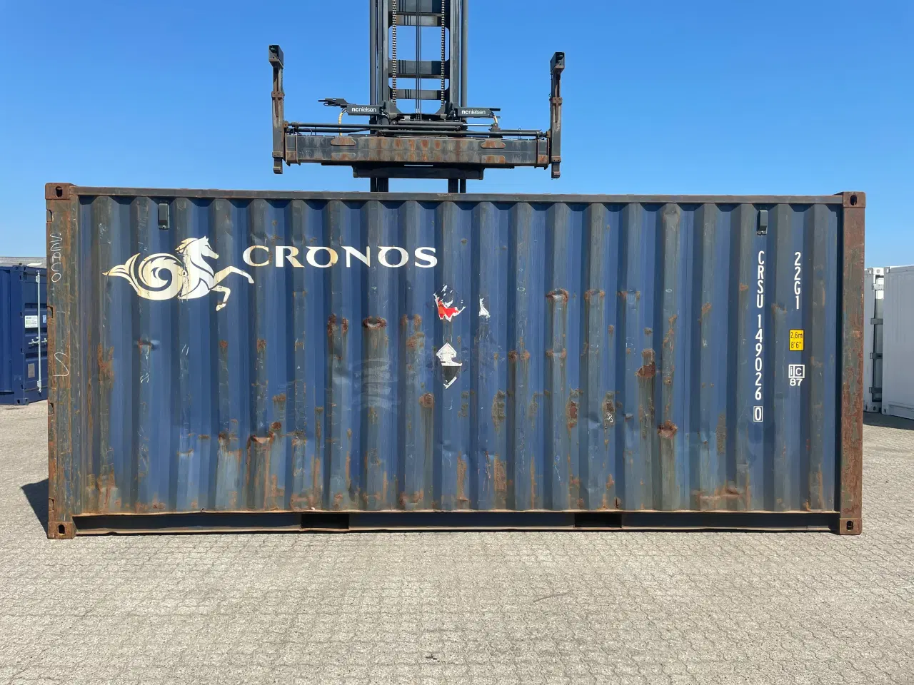 Billede 3 - 20 fods Container- ID: CRSU 149026-0