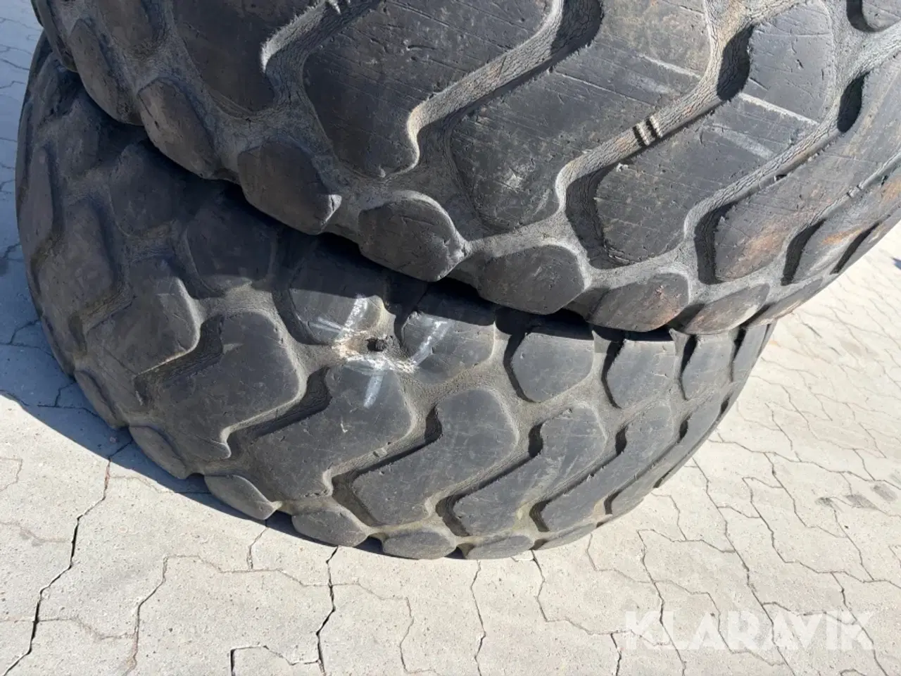 Billede 3 - Dæk Michellin XHA til gummiged 4 styk