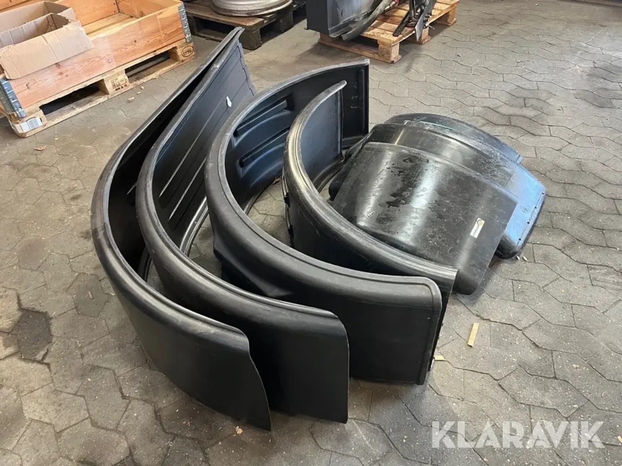 Billede 3 - Hjulskærme diverse skærme 8 styk